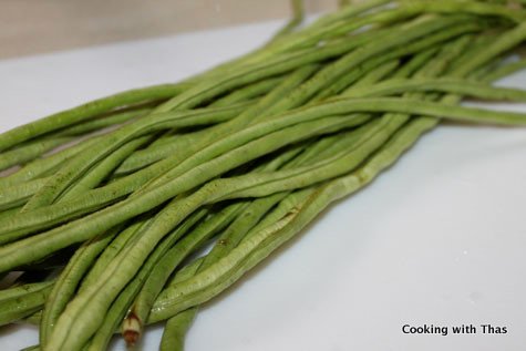 long beans fresh