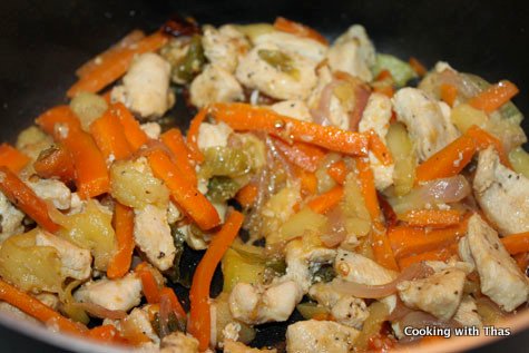 making soy chicken
