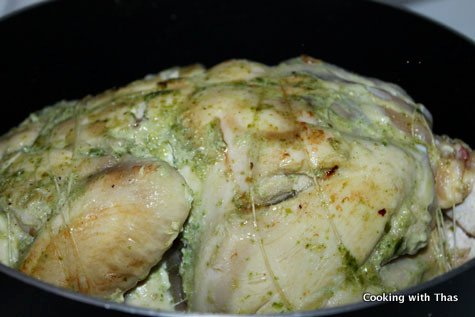 roasting whole chicken