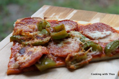 salami pizza