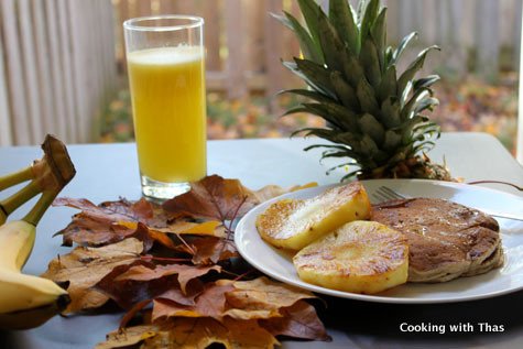 Banana Wheat Pancake