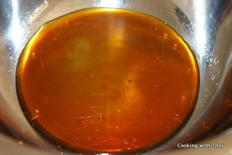 Caramelized sugar