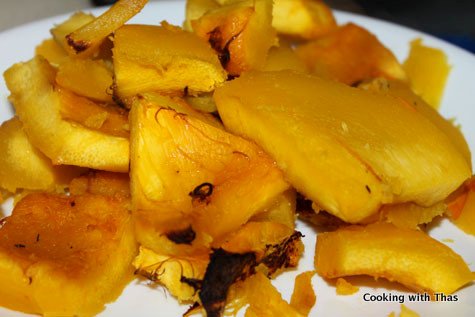 Roasted pumpkin roasted pumpkin