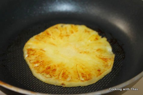 caramalized pineapple