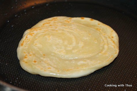 frying parotta