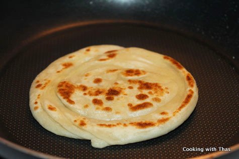 frying parotta