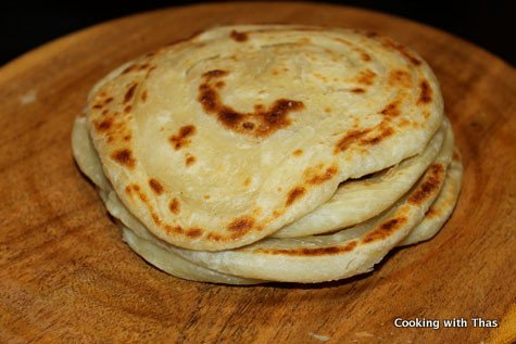 eggless parotta