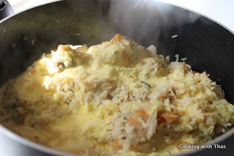 making kashmiri biryani
