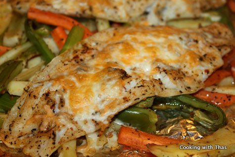 Baked Cajun-Tilapia