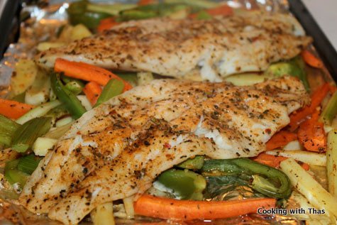 baked cajun tilapia