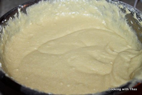cake batter