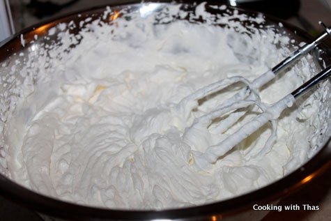 fresh whipped cream