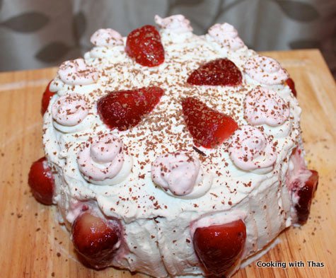 strawberry cake
