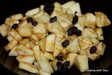 apple filling for apple strudel