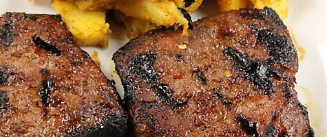 Ground Beef Cake or Shami Kabab