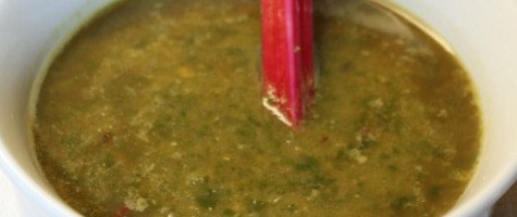 Fish in Tomato and Coconut Gravy – Fish Curry with Mint Leaves